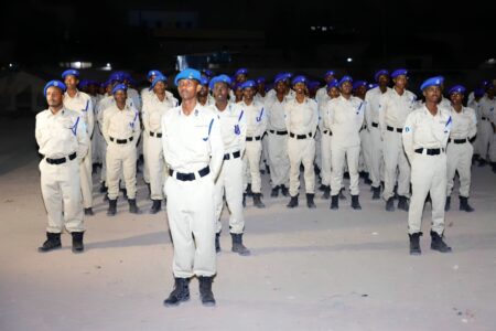 الشرطة الصومالية تشارك في العمليات العسكرية ضد حركة الشباب الشرطة الصومالية