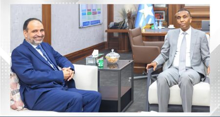 الصومال والجامعة العربية تبحثان آفاق جديدة للتعاون العربي الإفريقي الصومال والجامعة العربية تبحثان آفاق جديدة للتعاون العربي الإفريقي