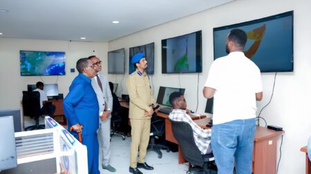 الشرطة الصومالية ووكالة إدارة الكوارث الوطنية