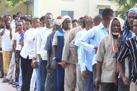 تسجيل الناخبين في مقديشو