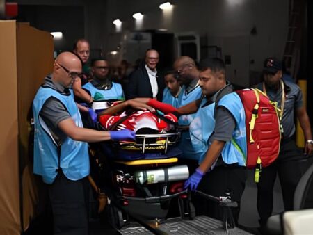 كأس العالم للأندية 2025.. إصابة لاعب يهز ملعب أتلانتا