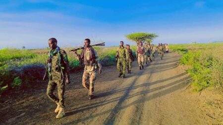 ضمن عملية ضبط السلاح غير المرخص في مقديشو 2025.. اشتباك مسلح في ينتهي بسيطرة قوات الأمن اشتباك مسلح في مقديشو ينتهي بسيطرة قوات الأمن ضمن عملية ضبط السلاح غير المرخص في مقديشو 2025