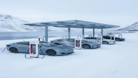 النرويج تقود ثورة السيارات الكهربائية بنسبة 96%