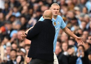 هالاند بعد الهاتريك أنا سعيد