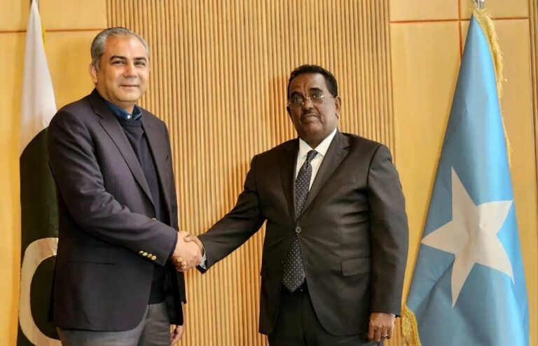 الصومال وباكستان تبحثان تعزيز التعاون الثنائي في عمّان الصومال وباكستان