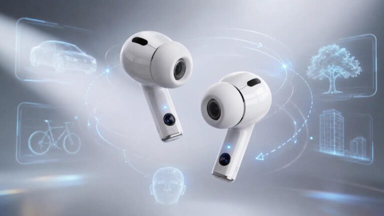 AirPods بكاميرات من أبل تثير مخاوف الخصوصية AirPods بكاميرات