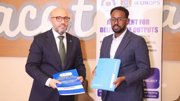 مشروع البنية التحتية في الصومال